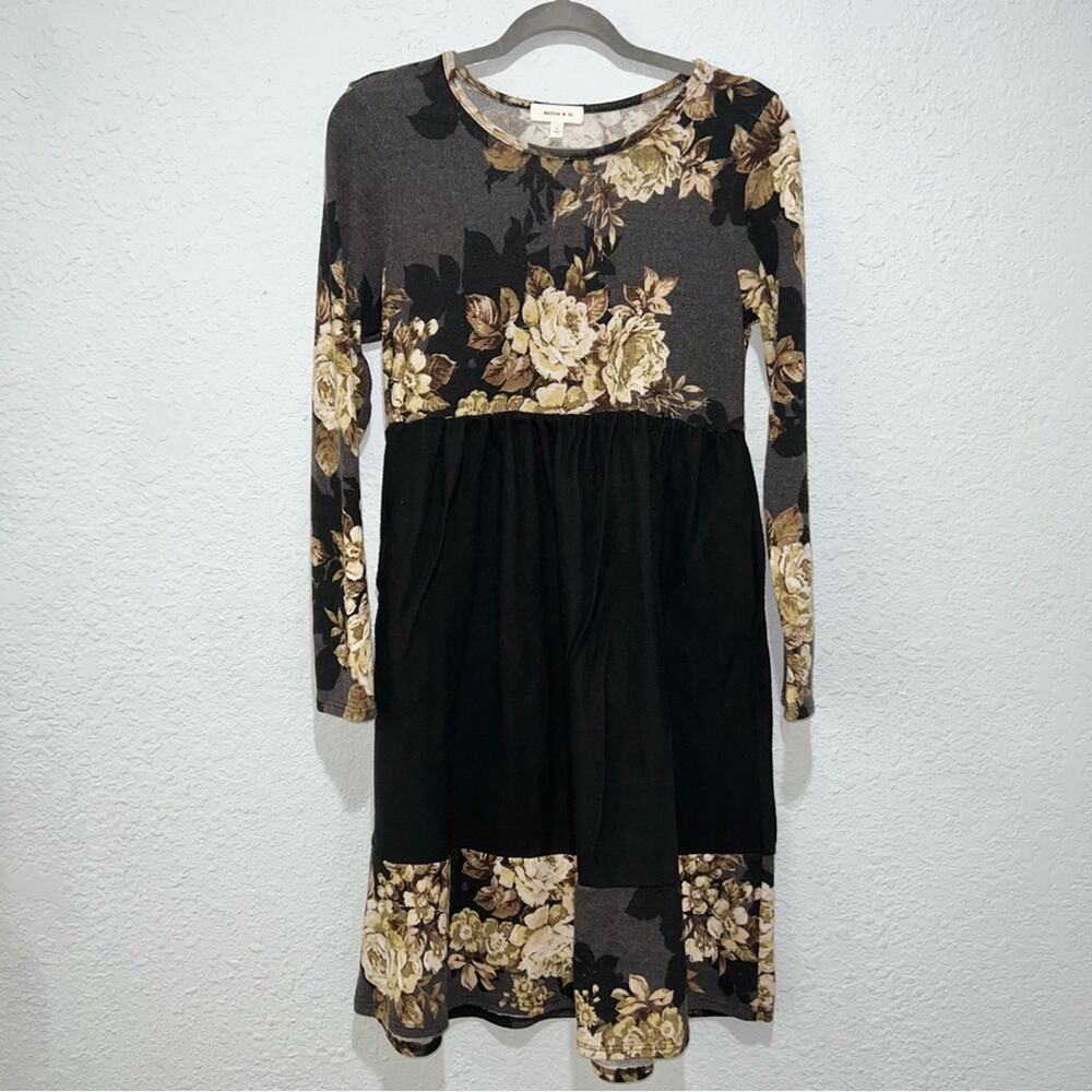 Hailey & Co Floral Midi Dress